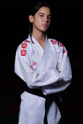 skin basic rosso karategi ko italia kumite