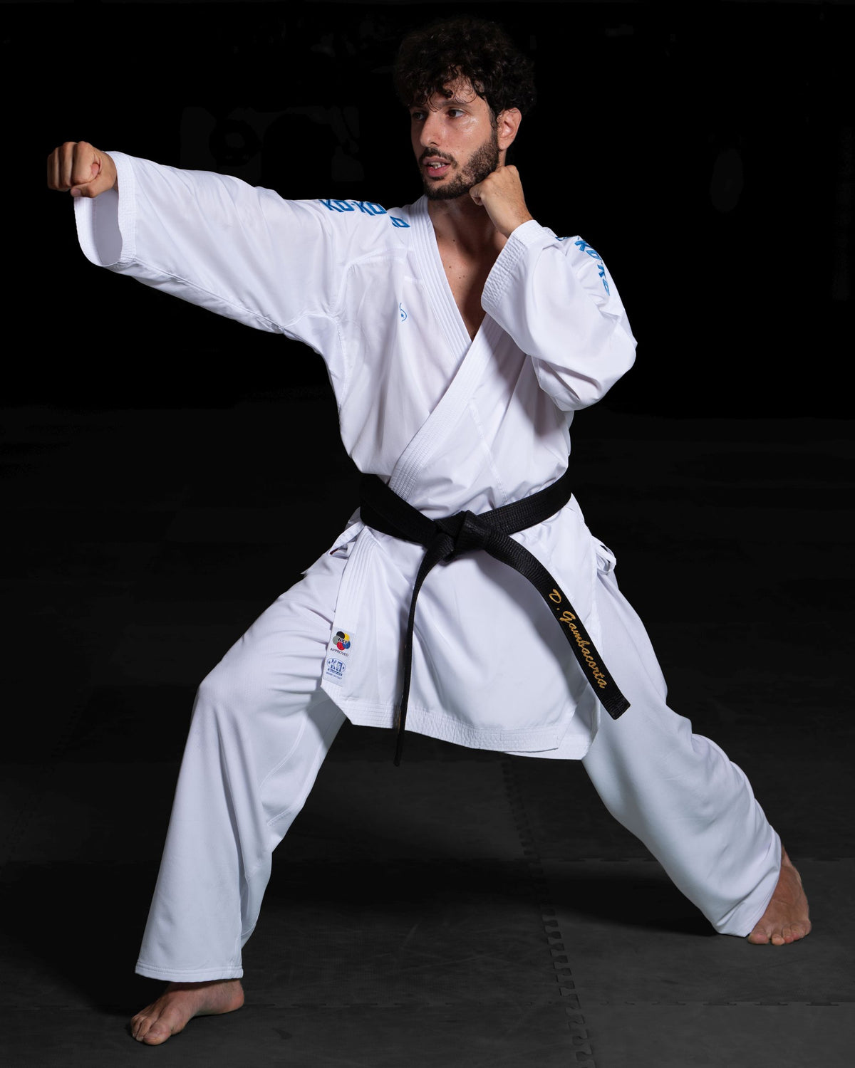 karategi New Slim KO Italia WKF nuovo design microfibra